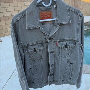 Levi's Classic Gray Denim Jacket